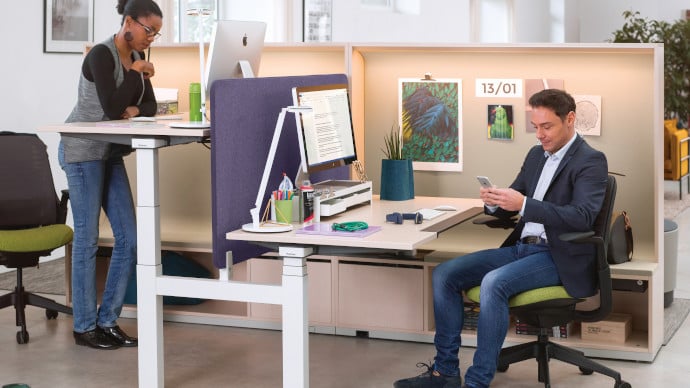 Ology height deals adjustable desk